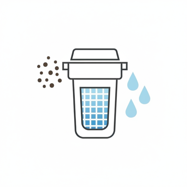 filtre + particule, pour une icone